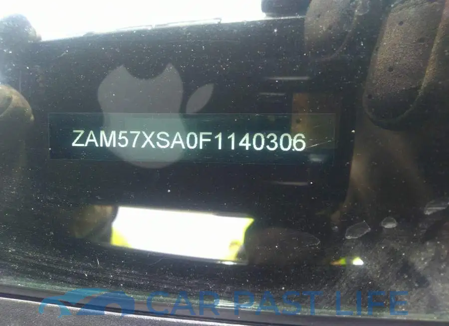 ZAM57XSA0F1140306# 9