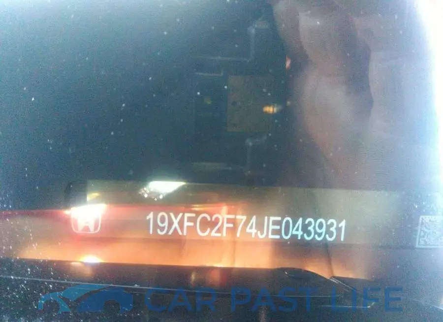 19XFC2F74JE043931# 9