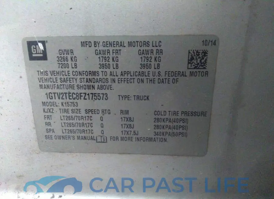 1GTV2TEC8FZ175573# 9