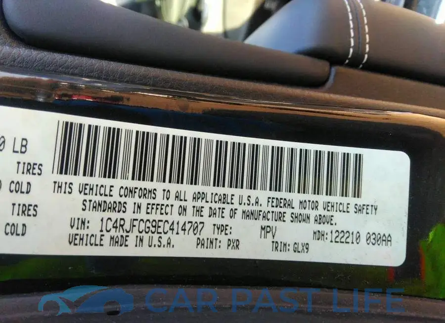 1C4RJFCG9EC414707# 9