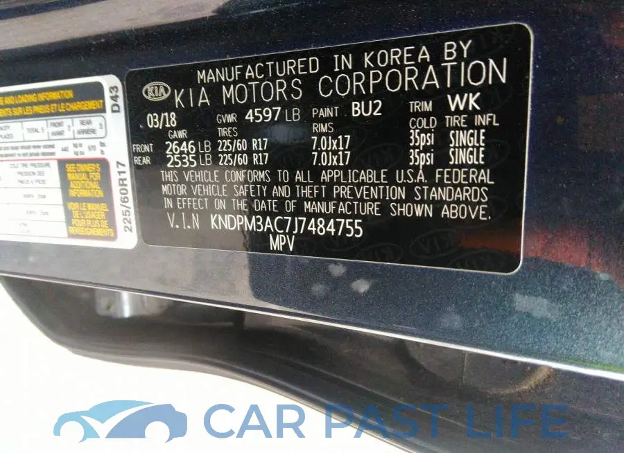 KNDPM3AC7J7484755# 9