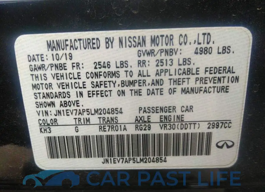 JN1EV7AP5LM204854# 9