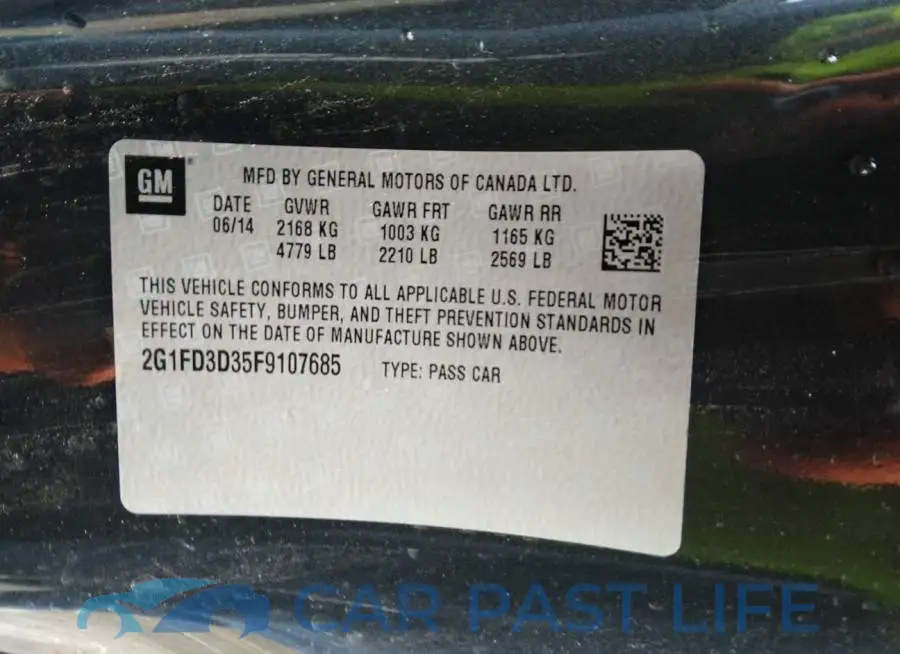 2G1FD3D35F9107685# 9