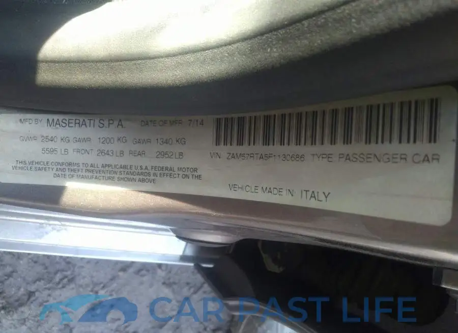 ZAM57RTA5F1130686# 9