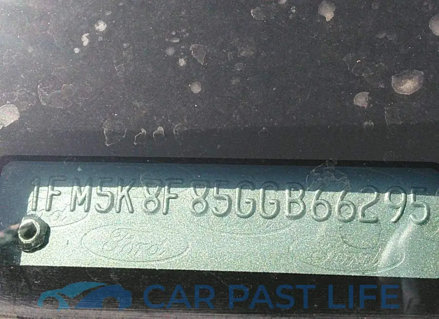 1FM5K8F85GGB66295# 9