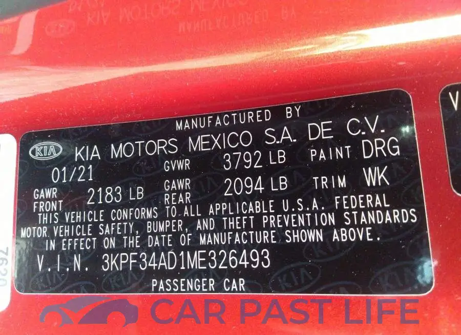 3KPF34AD1ME326493# 9