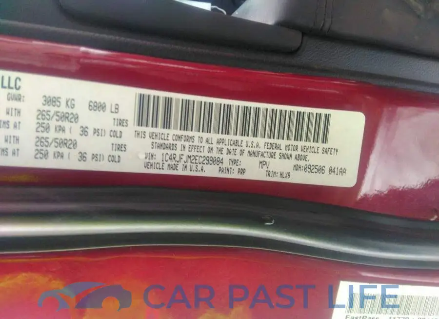 1C4RJFJM2EC299084# 9