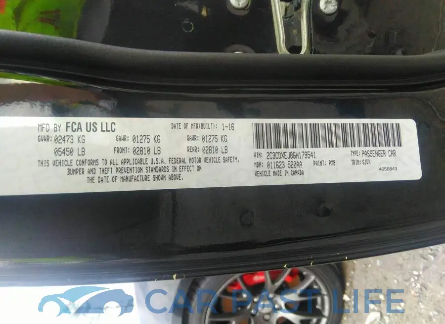 2C3CDXEJ8GH179541# 9