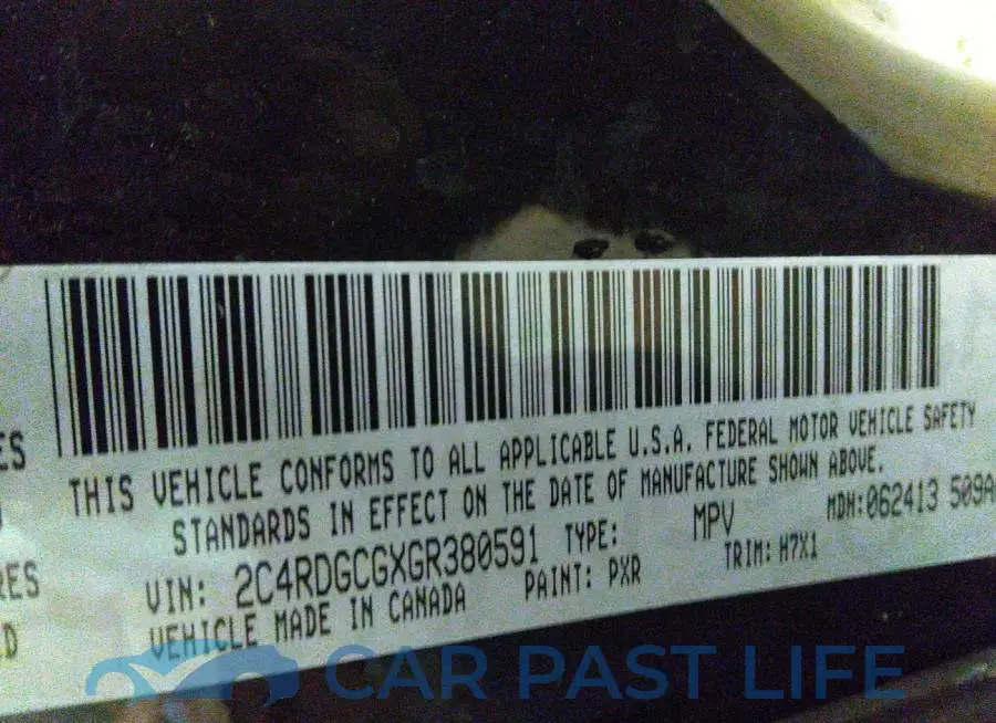 2C4RDGCGXGR380591# 9