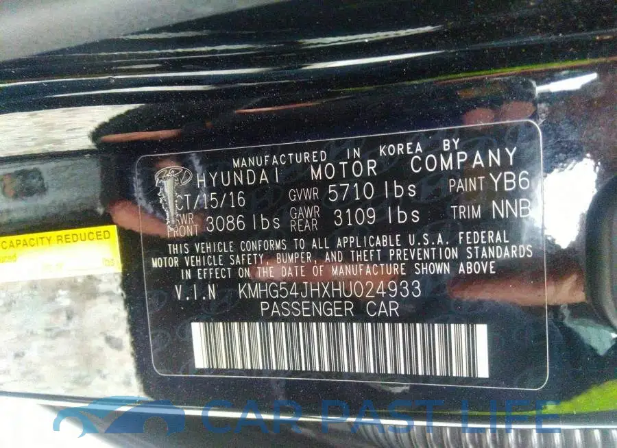 KMHG54JHXHU024933# 9