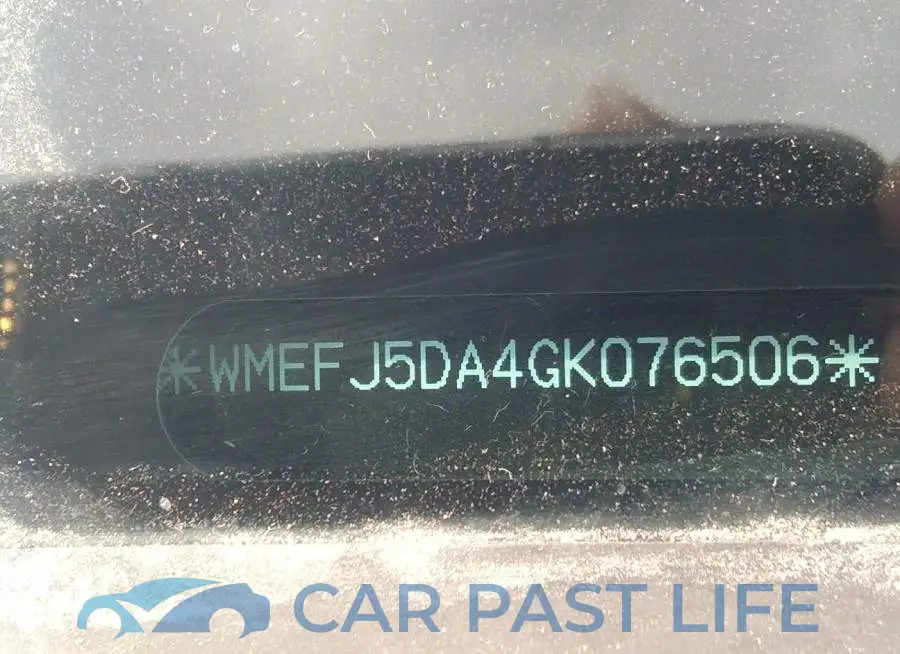 WMEFJ5DA4GK076506# 9