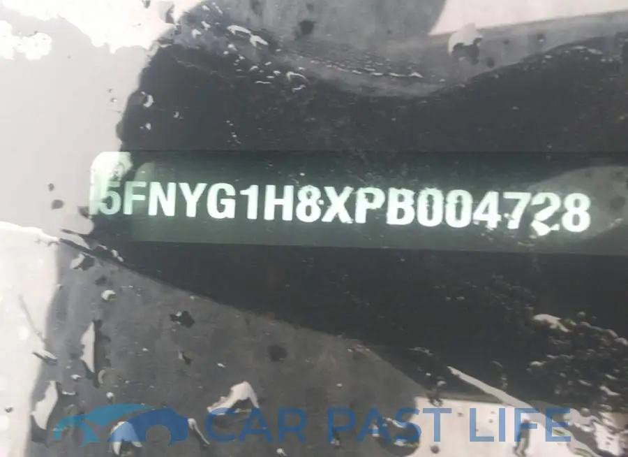 5FNYG1H8XPB004728# 9