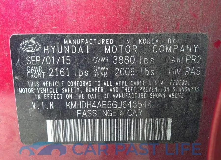 KMHDH4AE6GU643544# 9