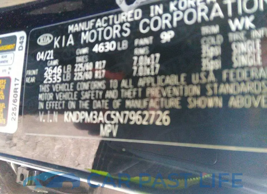 KNDPM3AC5N7962726# 9