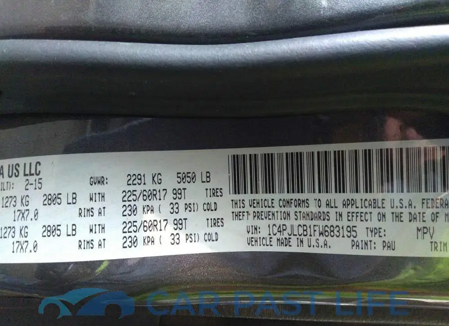 1C4PJLCB1FW683195# 9