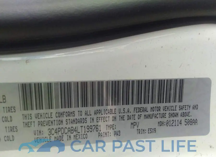 3C4PDCAB4LT199761# 9