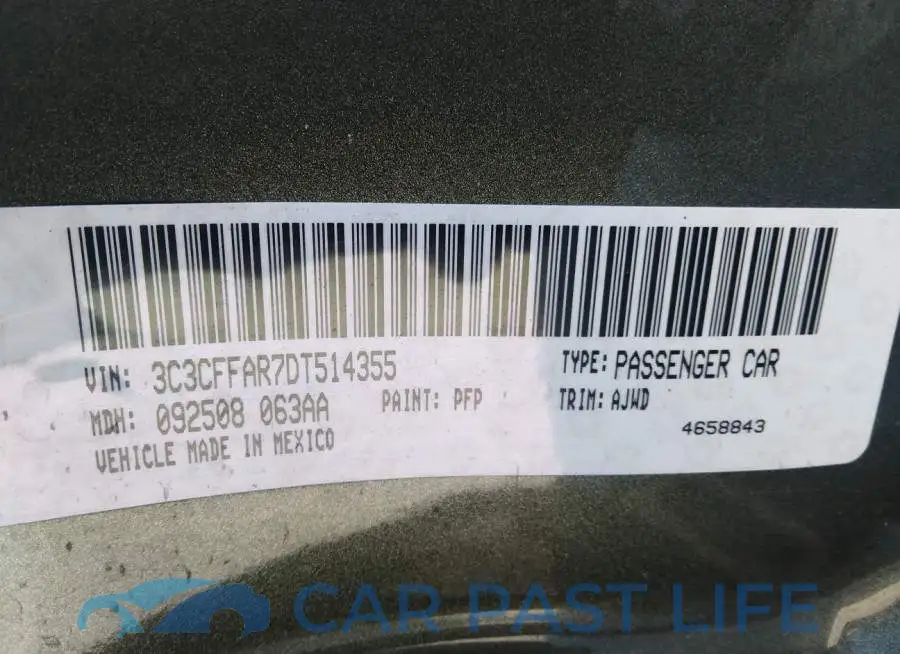 3C3CFFAR7DT514355# 9