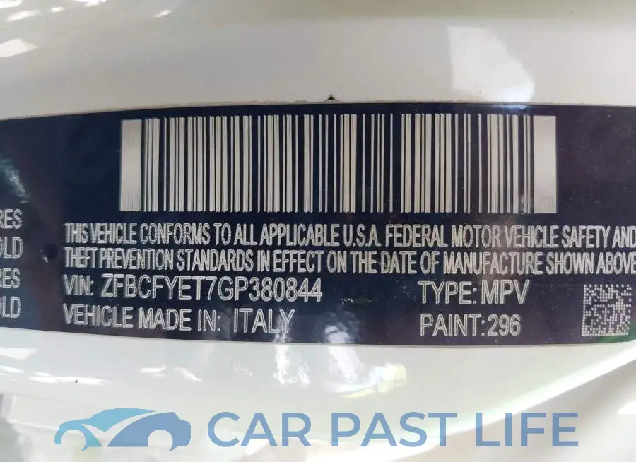 ZFBCFYET7GP380844# 9