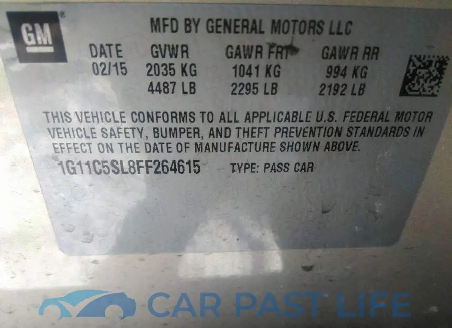 1G11C5SL8FF264615# 9