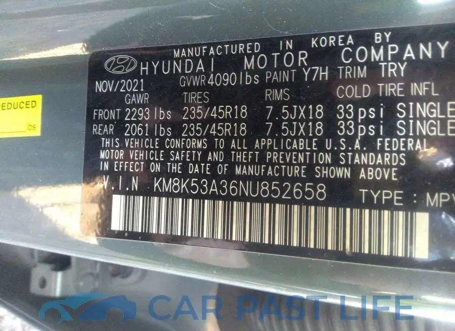 KM8K53A36NU852658# 9