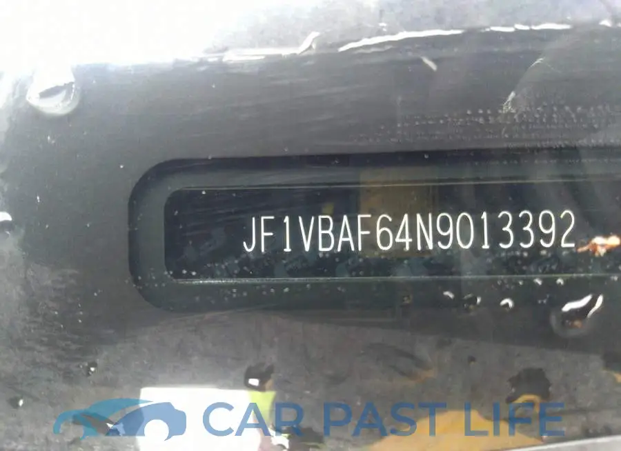JF1VBAF64N9013392# 9