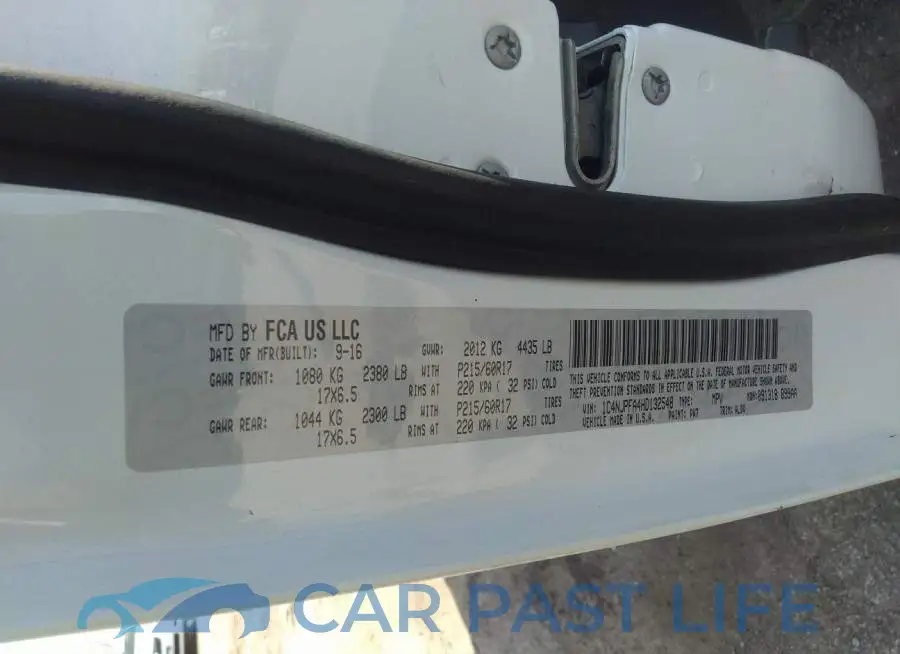 1C4NJPFA4HD132548# 9
