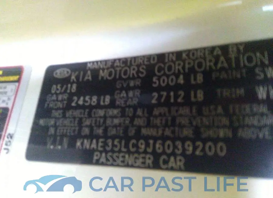 KNAE35LC9J6039200# 9