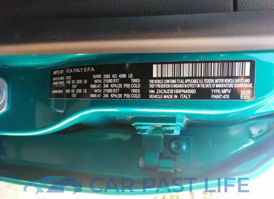 ZACNJDB18NPN48990# 9