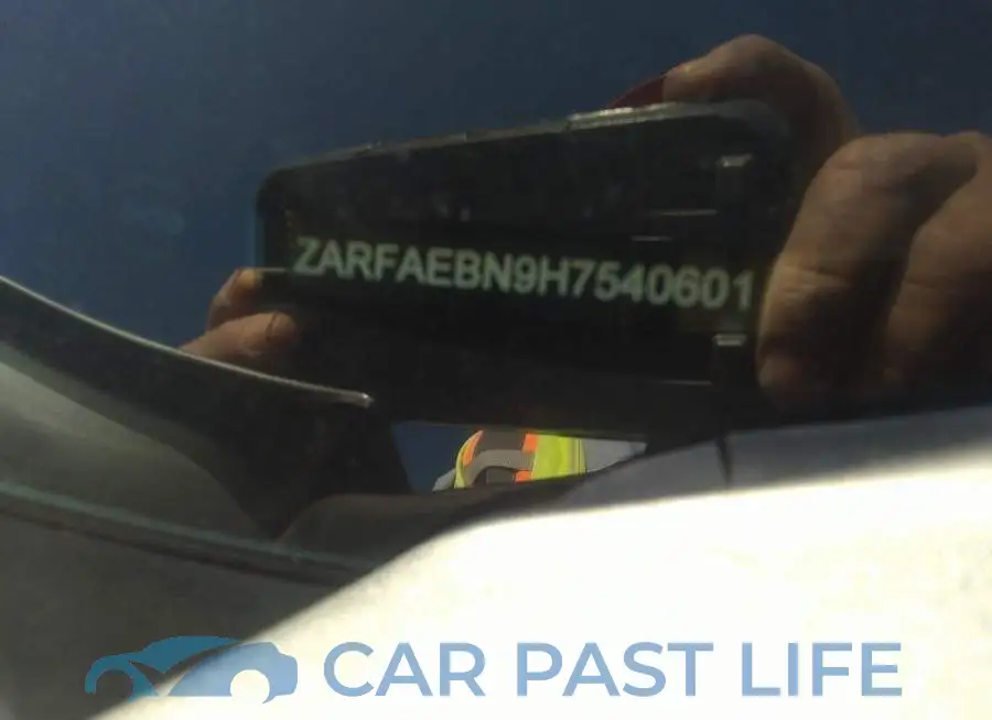 ZARFAEBN9H7540601# 9