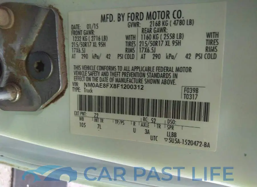 NM0AE8FX8F1200312# 9