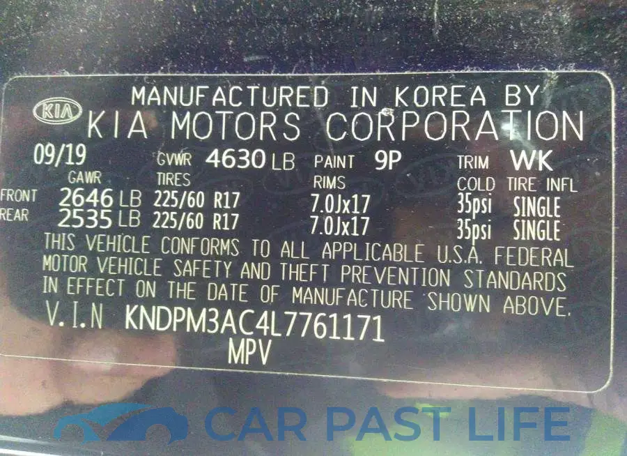 KNDPM3AC4L7761171# 9