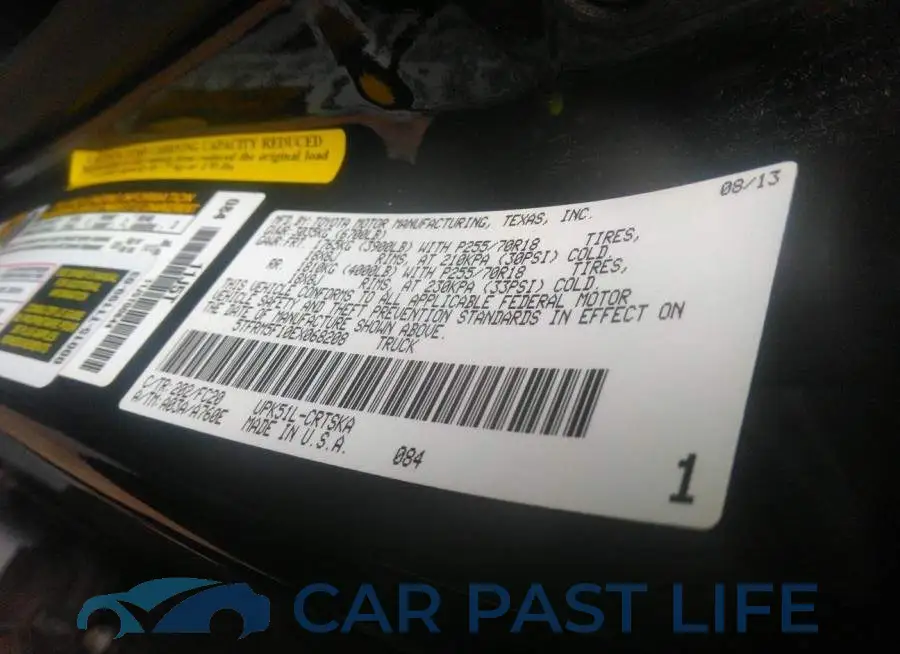 5TFRM5F10EX068208# 9