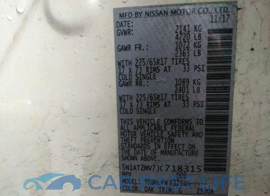 5N1AT2MV7JC718315# 9