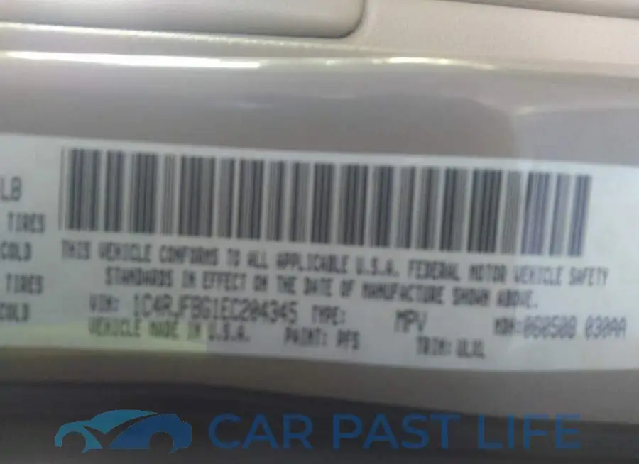 1C4RJFBG1EC204345# 9