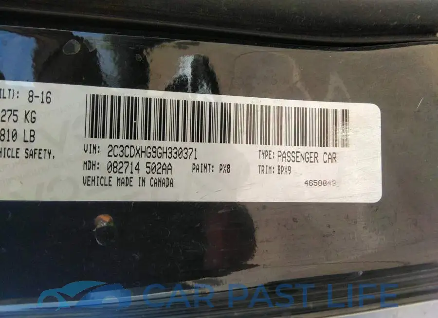 2C3CDXHG9GH330371# 9