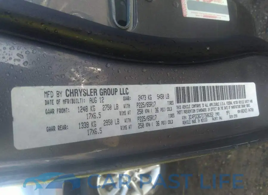 3C4PDCBG7DT506352# 9