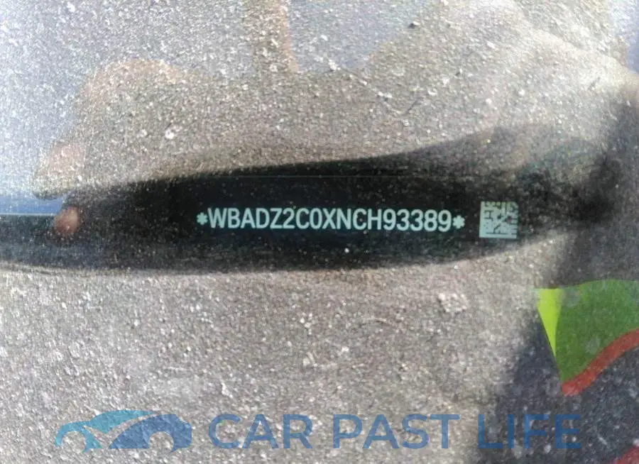 WBADZ2C0XNCH93389# 9