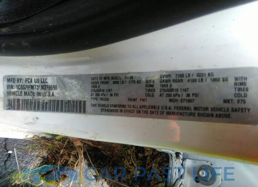 1C6SRFMT3LN339680# 9