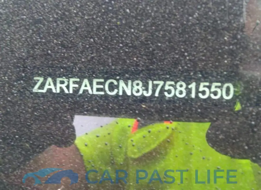 ZARFAECN8J7581550# 9