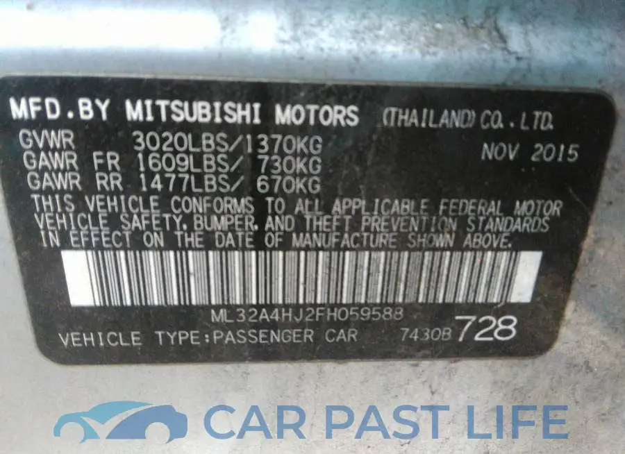 ML32A4HJ2FH059588# 9