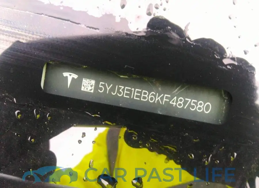 5YJ3E1EB6KF487580# 9