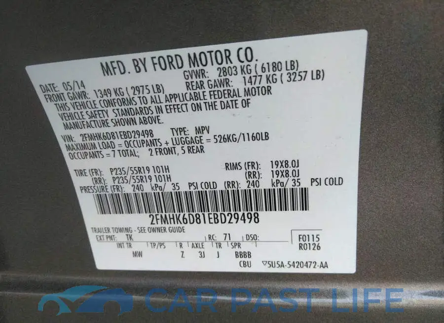 2FMHK6D81EBD29498# 9