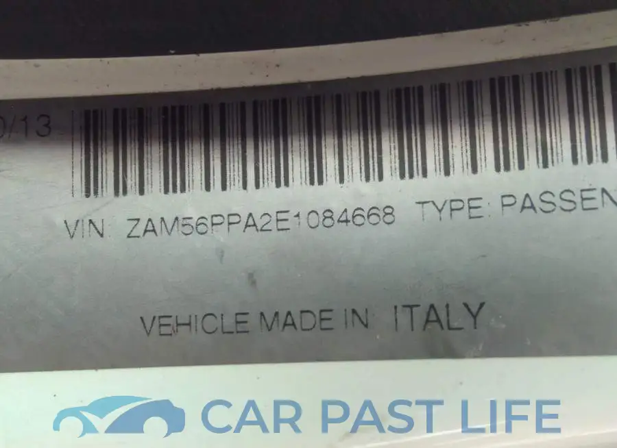 ZAM56PPA2E1084668# 9