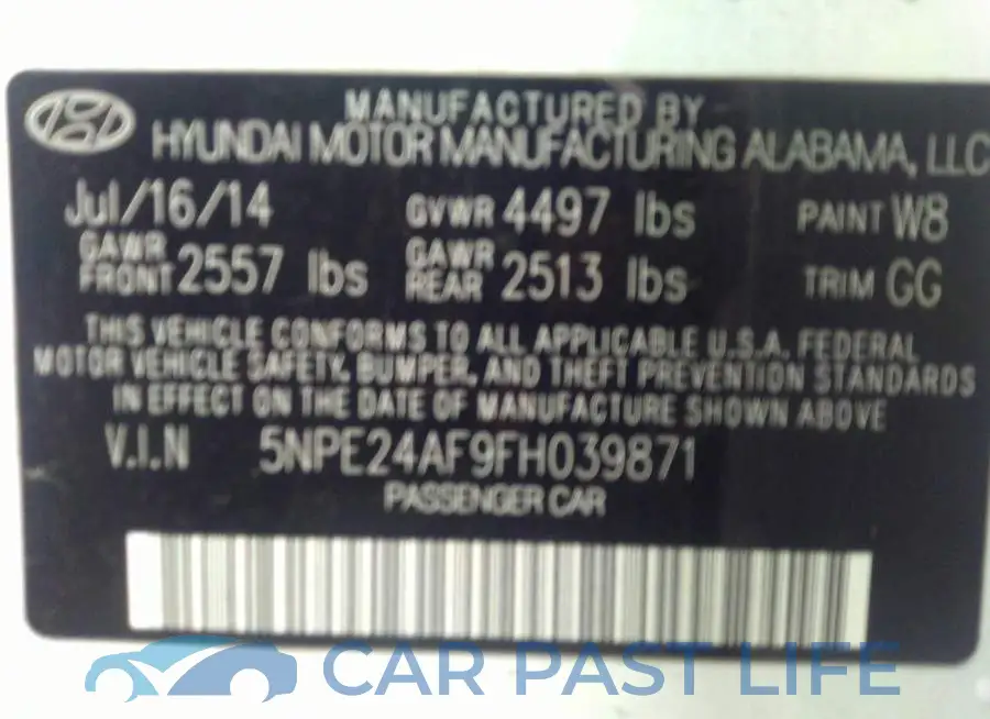 5NPE24AF9FH039871# 9
