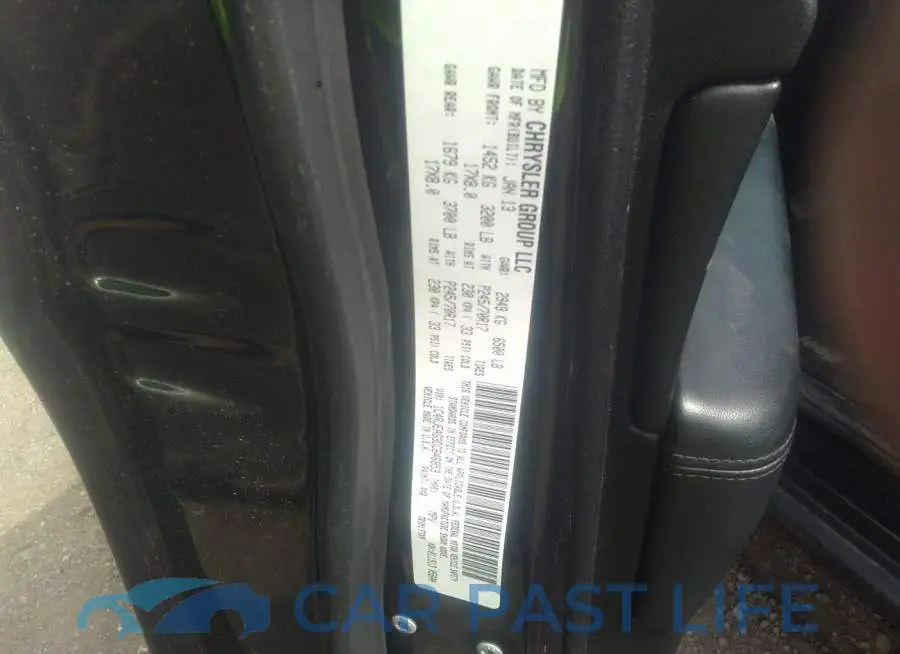 1C4RJEAG3DC646859# 9