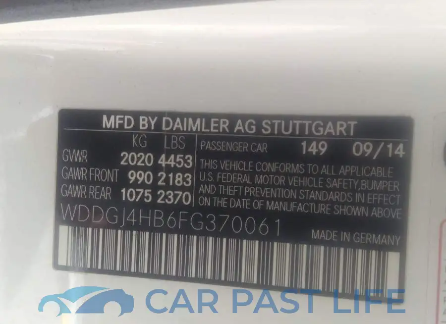 WDDGJ4HB6FG370061# 9