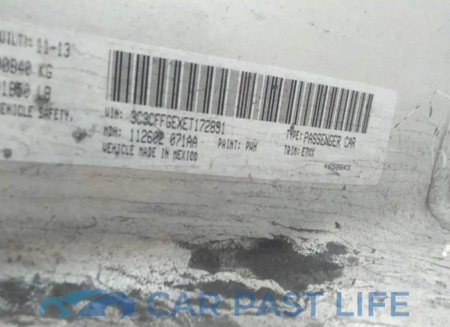 3C3CFFGEXET172891# 9