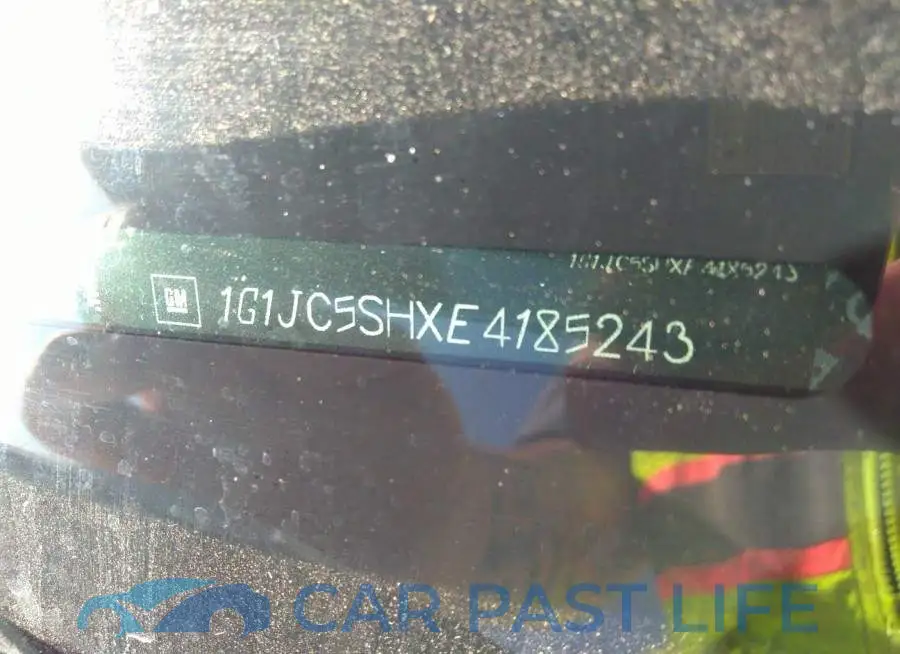 1G1JC5SHXE4185243# 9