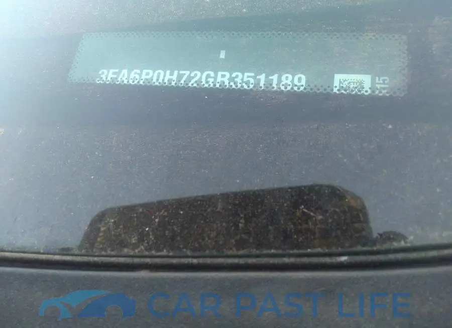 3FA6P0H72GR351189# 9