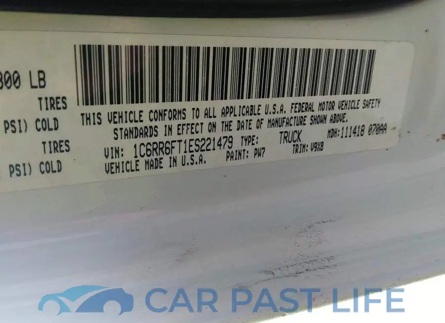 1C6RR6FT1ES221479# 9